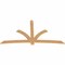 Ekena Millwork Davenport Timber Gable Bracket, Western Red Cedar, 108"W x 58"H x 1 1/2"D x 5 1/2"F, 13/12 Pitch GBW108X58X0206DAV00SWR - alternate 3